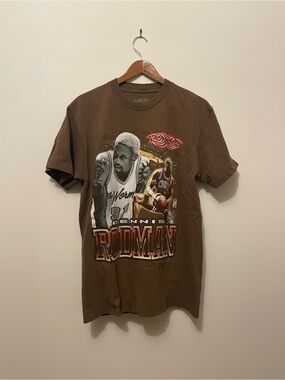Dennis Rodman Graphic Short Sleeve Tee - Brown
